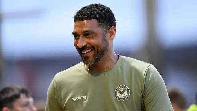 Newport County boss Hayden Mullins.