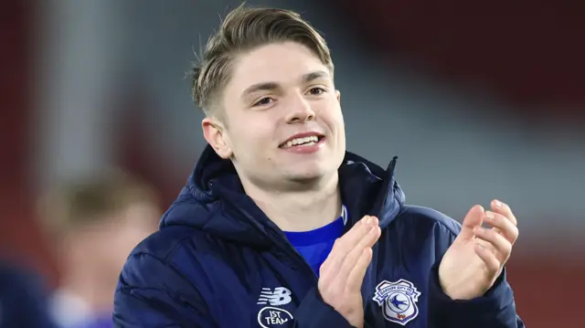 Cian Ashford applauds Cardiff's fans