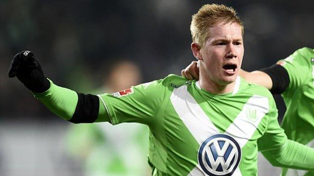 Midfielder Kevin De Bruyne