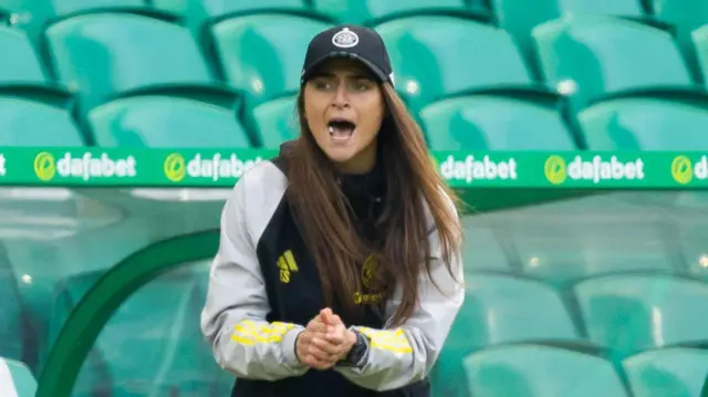 Celtic manager Elena Sadiku