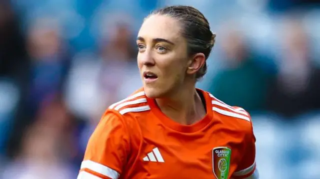 Glasgow City forward Lisa Evans