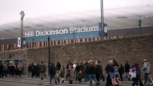 Hill Dickinson Stadium entrance