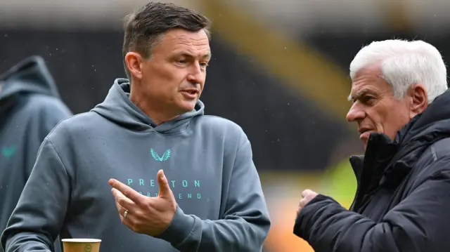 Paul Heckingbottom and Peter Ridsdale talk