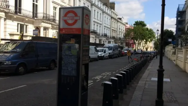 Cycle Hire docking station