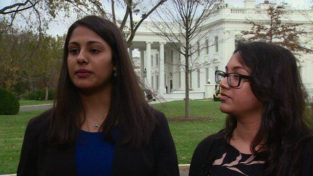 London schoolgirls meet with Michelle Obama