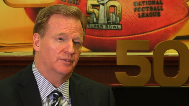 SuperBowl 50: Goodell defends NFL concussion record