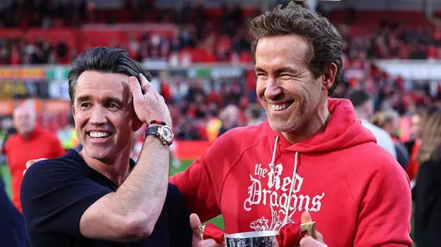 Wrexham owners Rob McElhenney and Ryan Reynolds