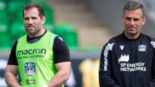 Fraser Brown and Franco Smith in 2023