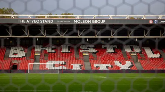 General view of Ashton Gate