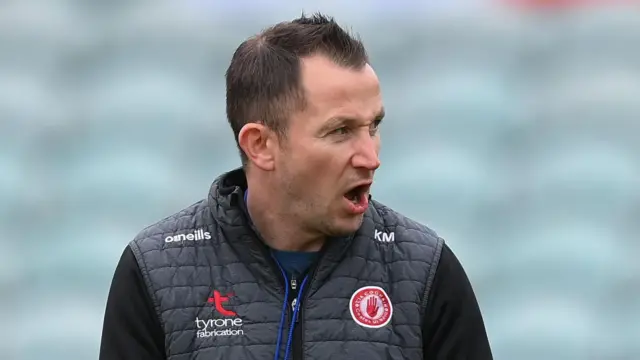 Former Tyrone coach and current Clonoe boss Kevin Madden