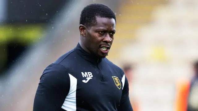Livingston manager Marvin Bartley