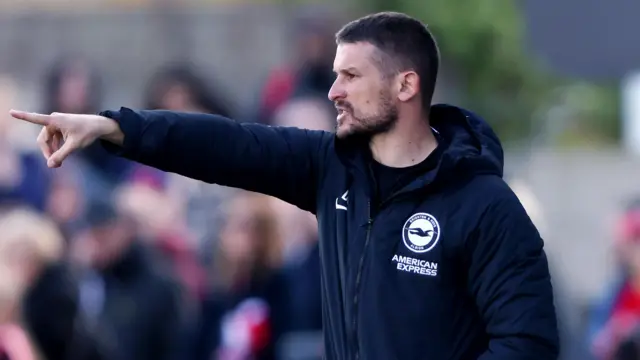 Brighton manager Dario Vidosic
