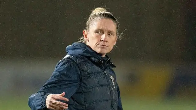 Glasgow City head coach Leanne Ross 
