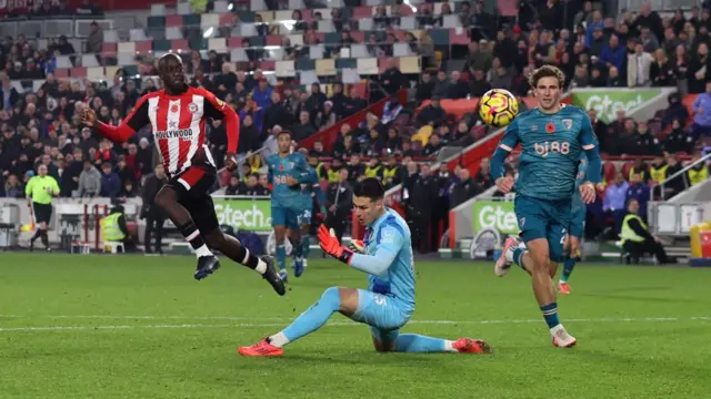 Yoanne Wissa scores for Brentford