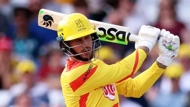 Alex Hales in action for Trent Rockets