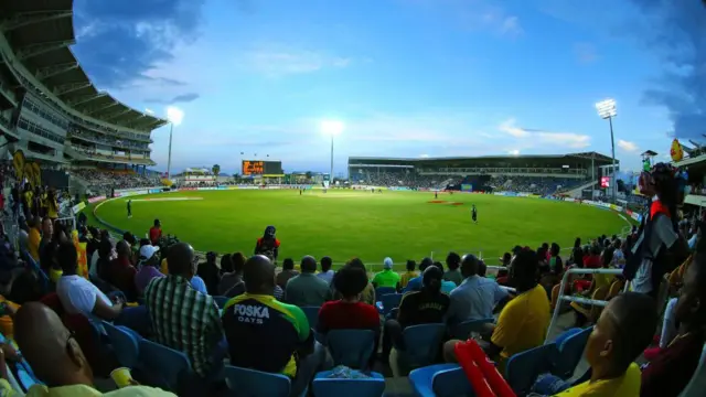 A general view of Sabina Park