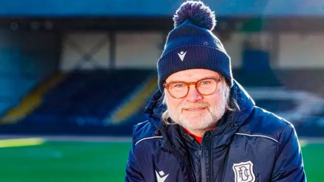 Dundee manager Steven Pressley