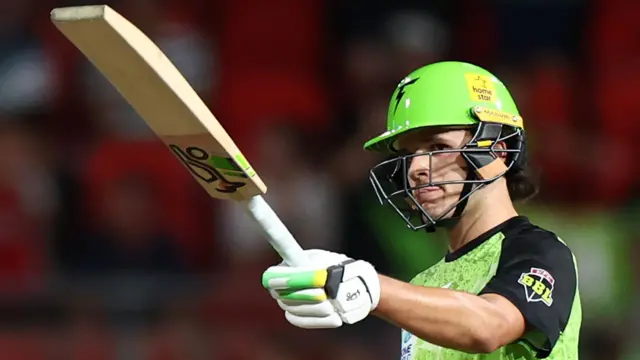 Sam Konstas celebrates his half-century
