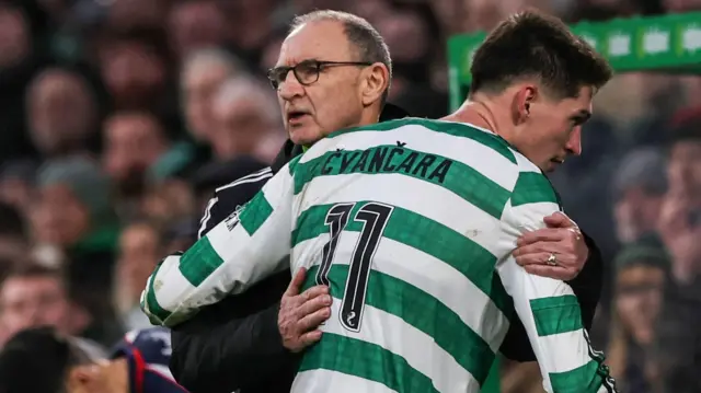 Martin O'Neill and Tomas Cvancara