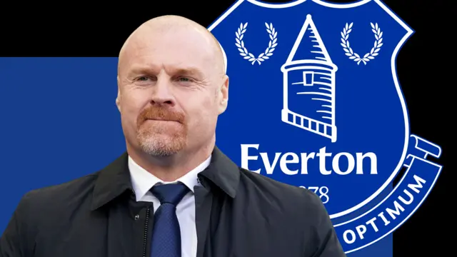 Everton boss Sean Dyche graphic