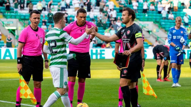 Celtic v Midtjyland Graphic