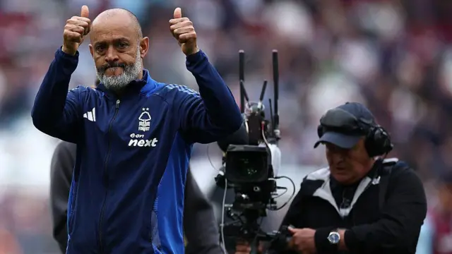 Nuno Espirito Santo managing Nottingham Forest
