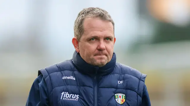 Antrim hurling manager Davy Fitzgerald 