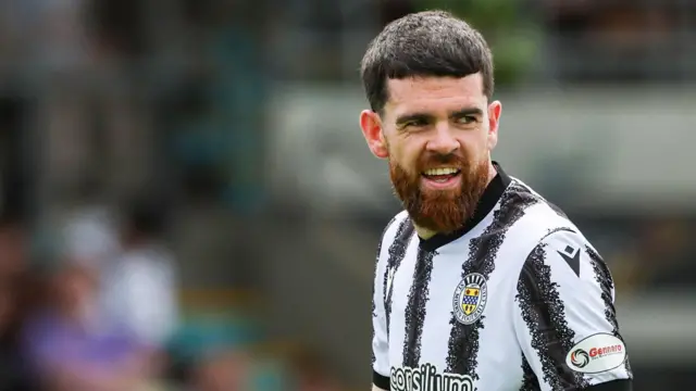 St Mirren's Liam Donnelly during a pre-season friendly match between Dumbarton and St Mirren
