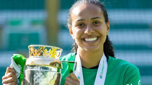 Defender Sydney Cummings savoured historic SWPL title success with Celtic last season