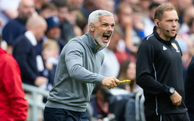 Dundee United manager Jim Goodwin