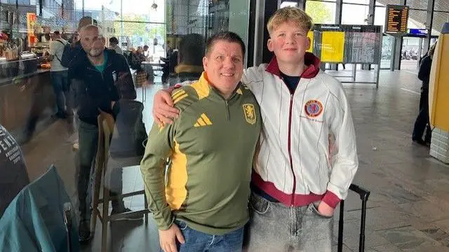 Shaun and his son