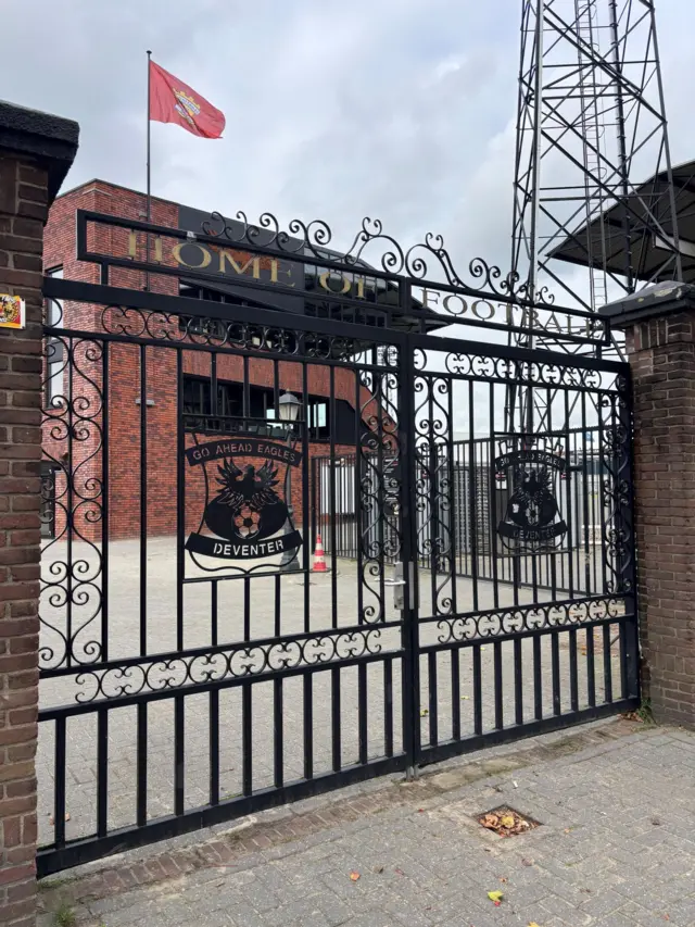 outside the Go Ahead stadium