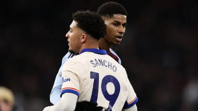 Marcus Rashford and Jadon Sancho
