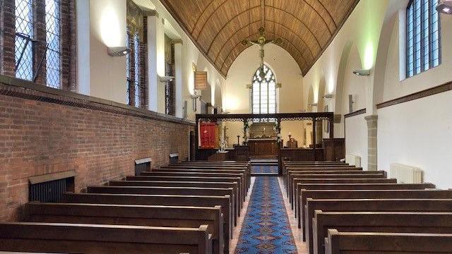 Interior of St Oswald's Church