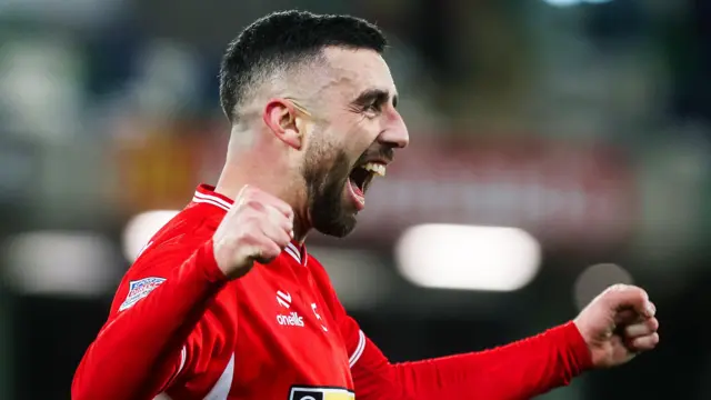 Joe Gormley celebrates a goal