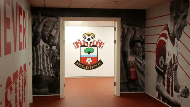 Southampton FC tunnel