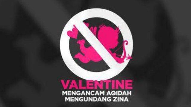 The National Muslim Youth Association made its anti-Cupid views clear through its Facebook picture