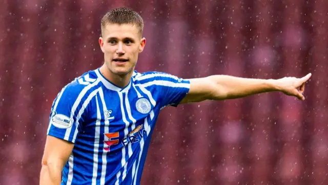 Kilmarnock defender George Stanger
