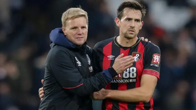 Eddie Howe and Charlie Daniels