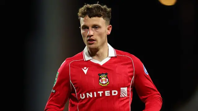 Wrexham forward Nathan Broadhead 