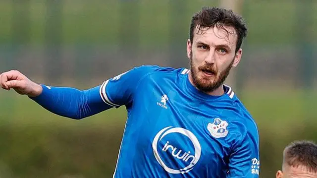 Jordan Gibson helped Loughgall finish a creditable ninth in last season's Irish Premiership