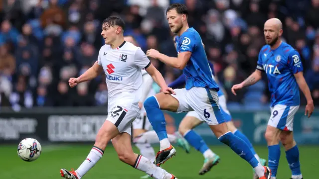 MK Dons striker Emre Tezgel