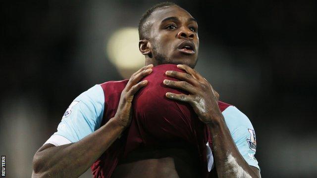 West Ham United's Michail Antonio