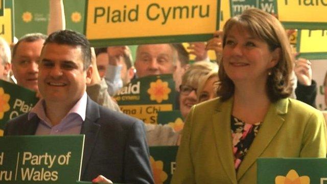 Neil McEvoy a Leanne Wood