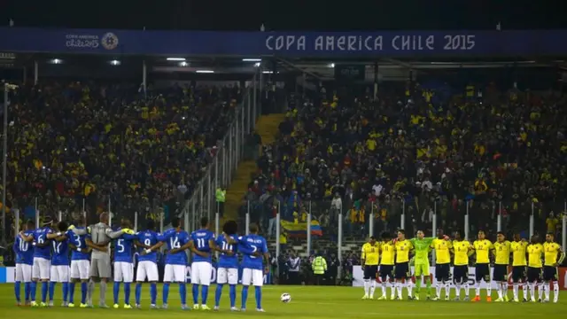 Brazil and Colombia