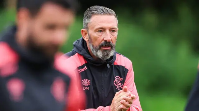 Rangers head coach Derek McInnes
