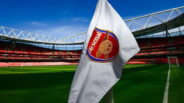 Arsenal corner flag
