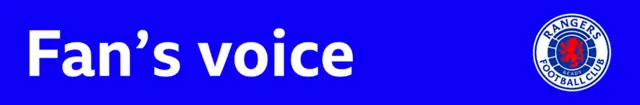 Rangers fan voice