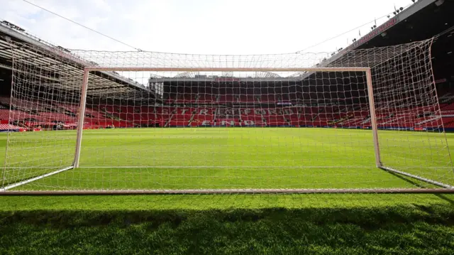 General view of Old Trafford