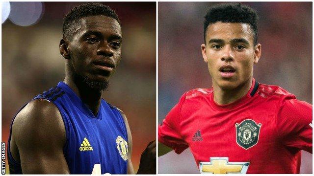 Mason Greenwood and Axel Tuanzebe